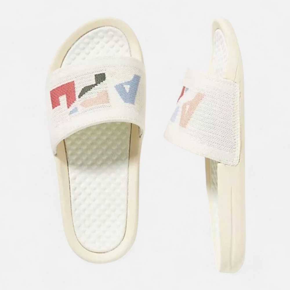 APL NIB TechLoom Slide in Pristine/Pastel/Blocked Size 7 Womens